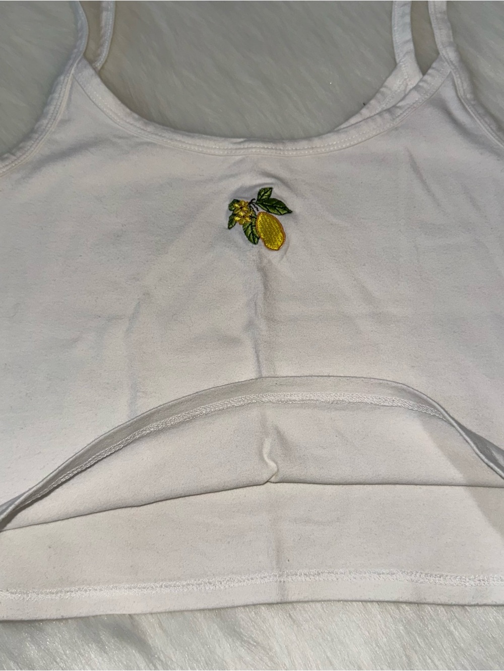Cropped Lemon Tank - Picture 5 of 8